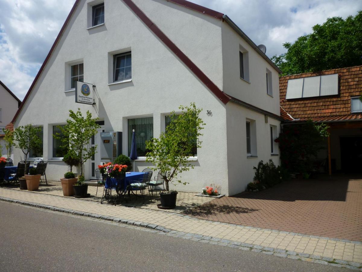 Gasthaus - Pension Am Buchberg Monchsdeggingen Exterior photo